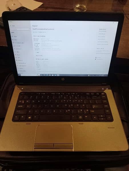 hp probook 4th generation ram 8gb ssd 128gb 8