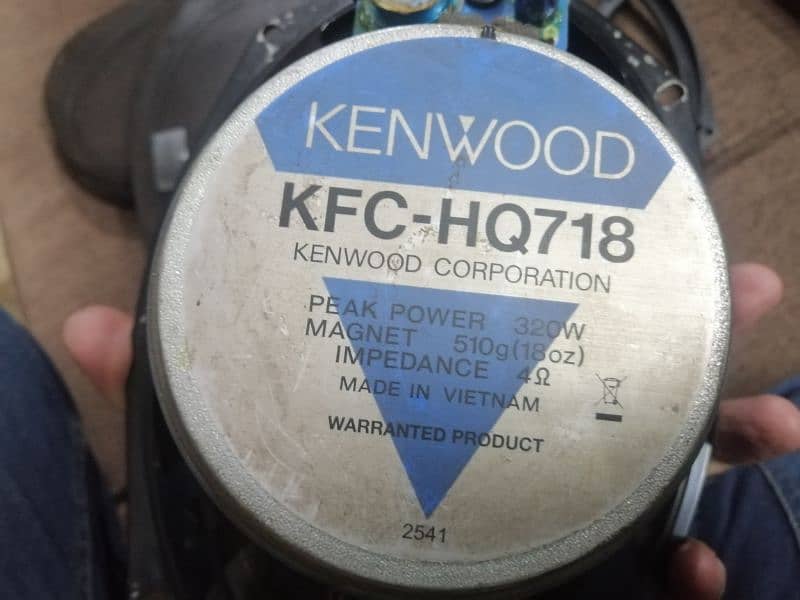 kenwood KFC 718 original 2 pairs 2