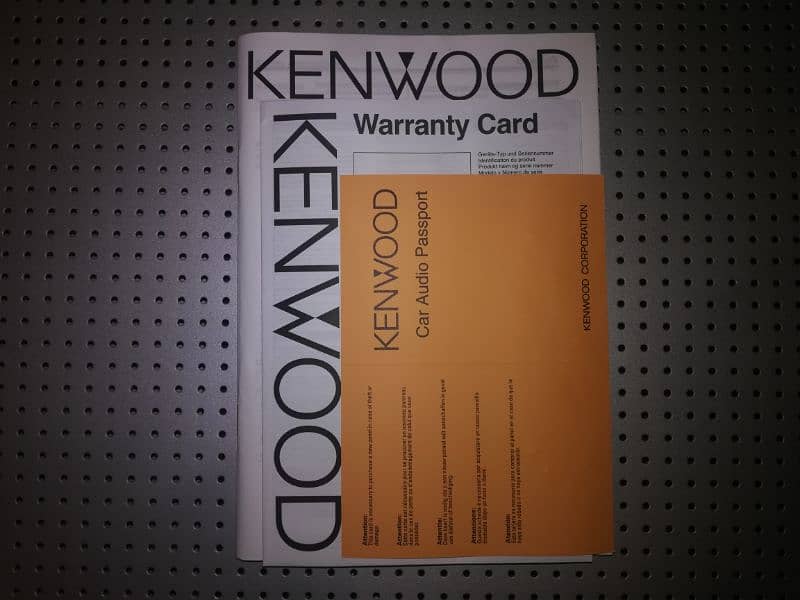 Original Kenwood Car Audio Stereo CD Mp3 Player Remote Controller 7