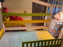 kids double sided bed