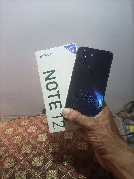 Infinix Note 12 8+8+128 gb hai Mobile bikul new hai 10/10 hai 4