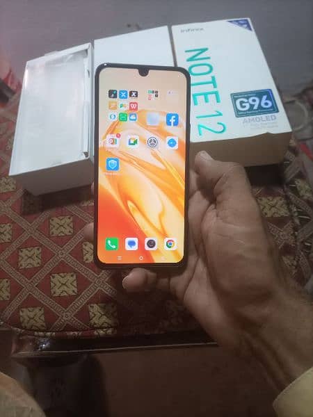 Infinix Note 12 8+8+128 gb hai Mobile bikul new hai 10/10 hai 8