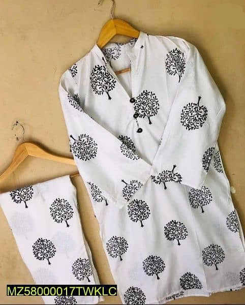 2 PC women stitched Printed suits 1