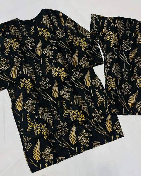 2 PC women stitched Printed suits 5