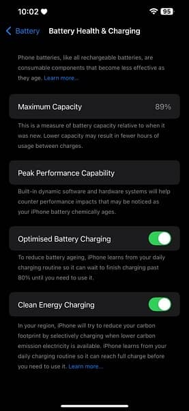 iPhone 14plus jv (128)gb Battery health (89) 4