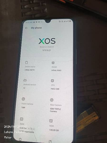 Infinix note 11 open box 0