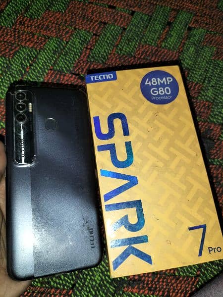 spark 7 pro 4 64 full box location Jaranwala only call O3O7O8IO563 3