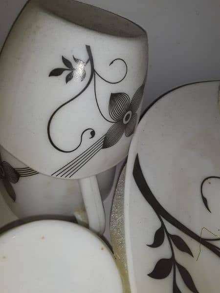 marble dinner set 1