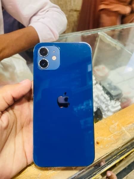 i phone 12 64GB WITH box PTA approved single +E 0