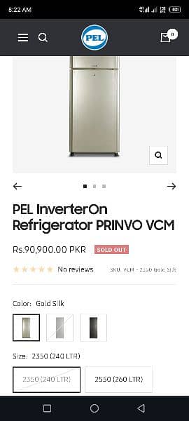 PEL INVERTER REFRIGERATOR 3