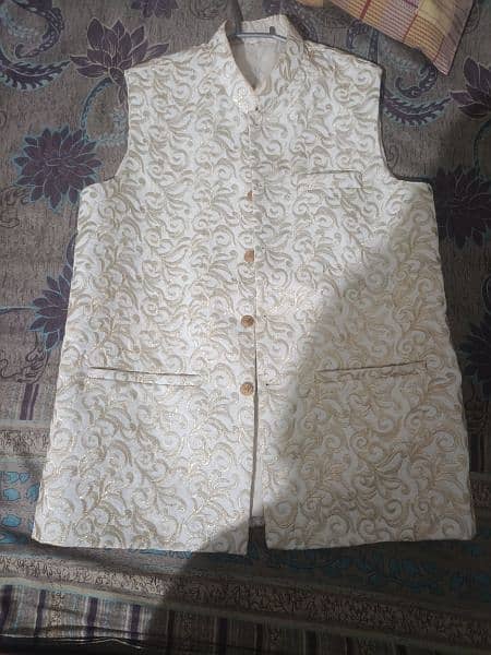 Nikkah waist coat and suit 1