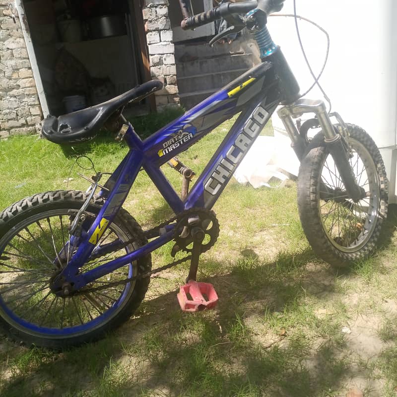 Blue color bicycle for sale 2