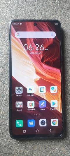 Infinix Note 10 6gb +128 dual Sim PTA Aprup