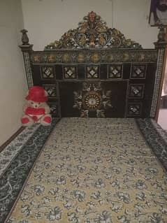 used bed set urgent sale