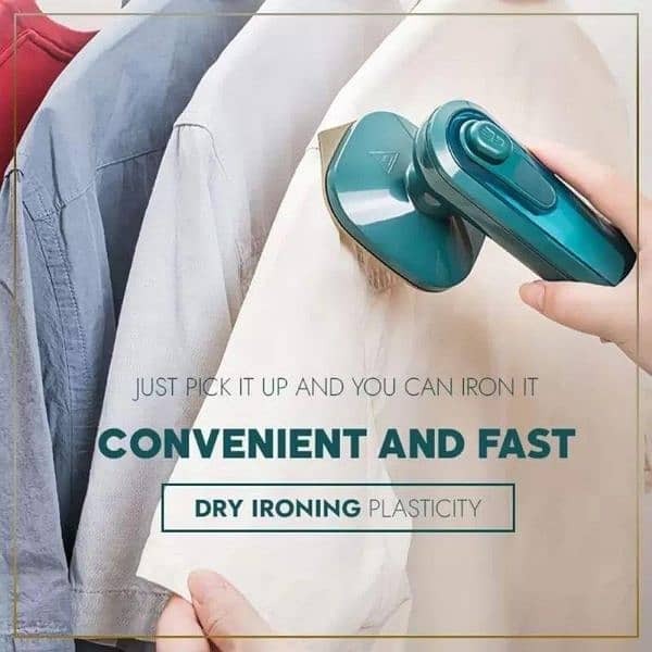 Dry and steam iron both 2 in 1 0