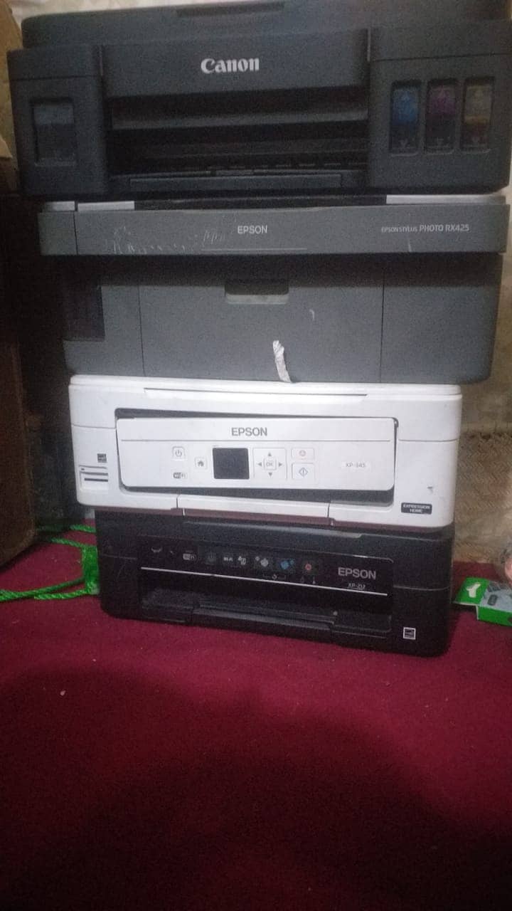 epson and canon lot printer 1