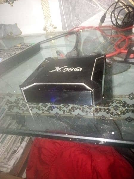 X96Q ANDROID TV BOX new condition ANDROID 10 VERSION 0