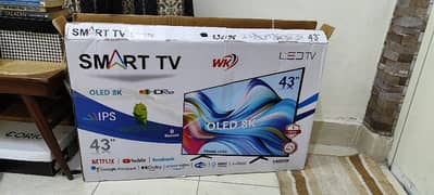 43 inch Full Smart TV Brand new 0