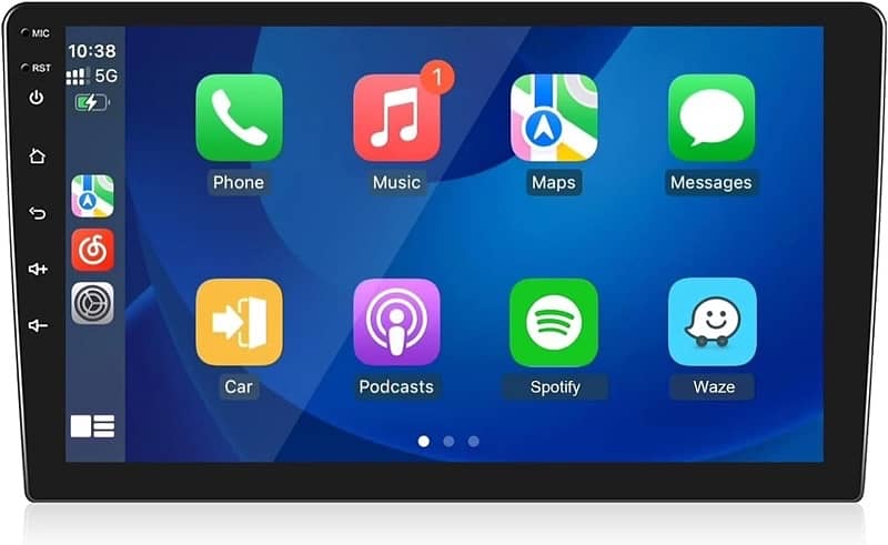 Nekvox Android Car LCD with Wireless Apple CarPlay & Android Auto 1