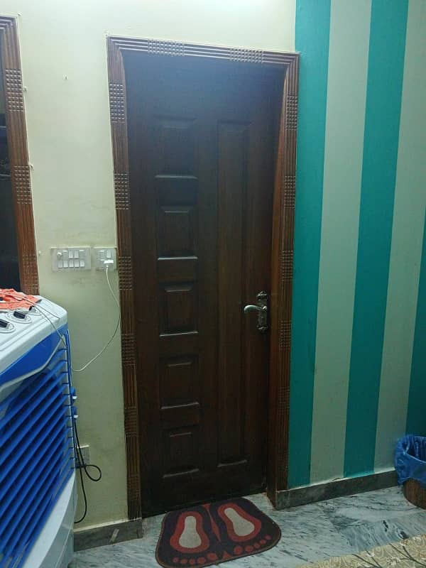 Lower Portion For Rent 1 Bad Attach Bathroom Tv Lounge Marble Floor Wood Work 4