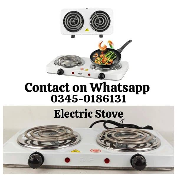 Electric Stoves Single Double Stove Easy to use 2