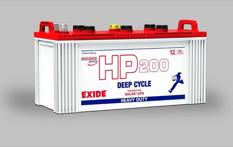 exide HP 200 deep cycle longer backup heavy duty 0