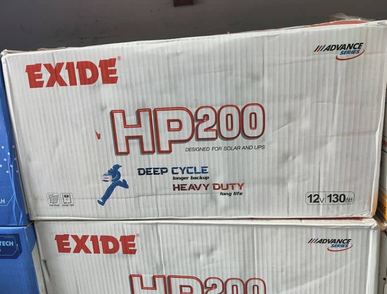 exide HP 200 deep cycle longer backup heavy duty 1