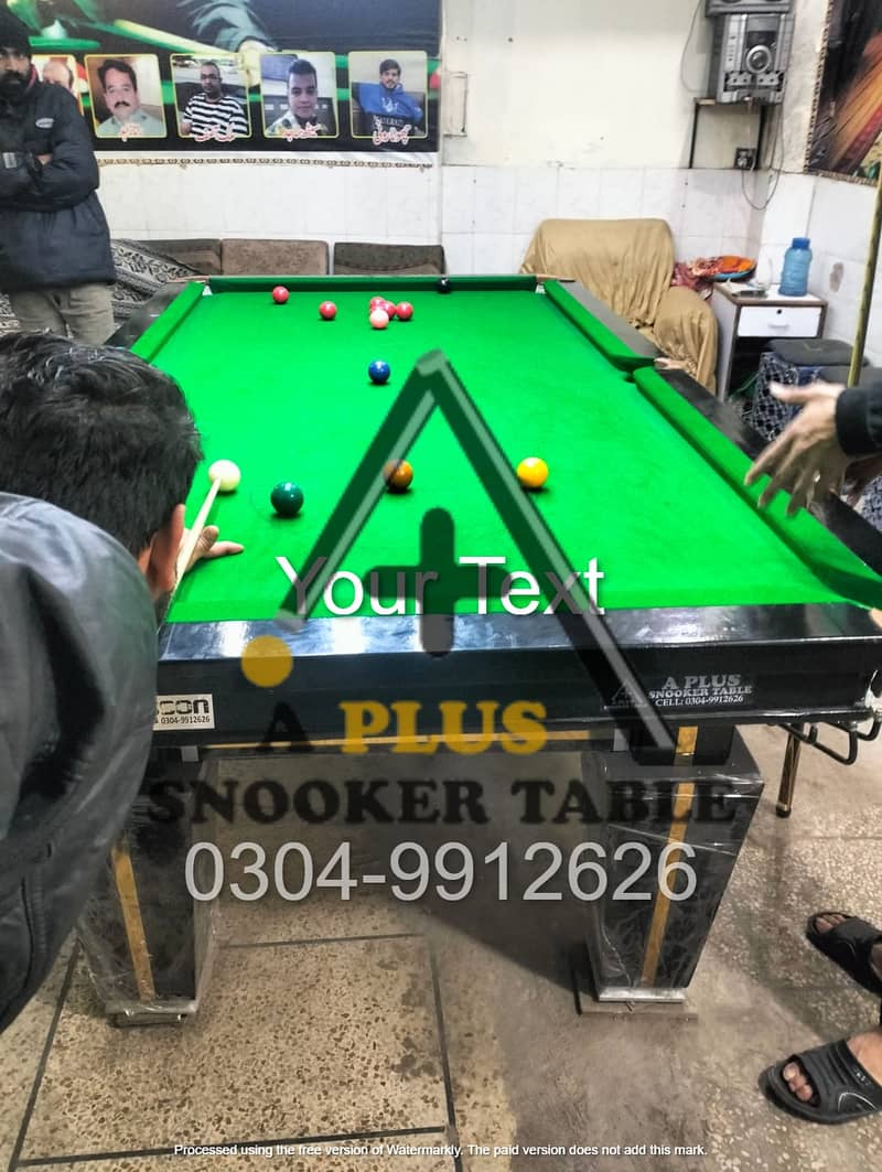 Snooker Table 5*10 for sale /Billiard/Pool(Company) 8