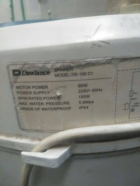 dawlance dryer c1 100 2