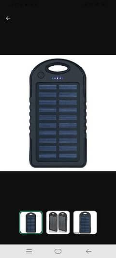 10000mAh solar power bank