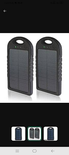 10000mAh solar power bank 1