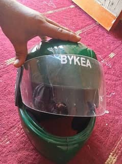 bykiya helmet only 8 hr use bilkul new ha