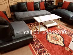 slightly used sofa set 3 2 1 seater call 03124049200