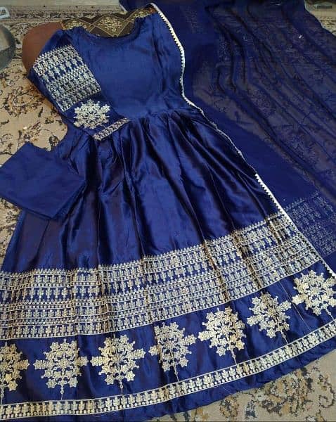 3 piece dress cotton silk 4