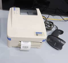 POS Thermal Barcode Printer with Barcode Scanner, USA Made