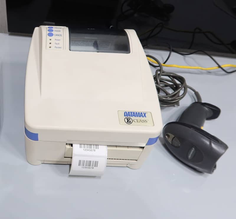 POS Thermal Barcode Printer with Barcode Scanner, USA Made 0