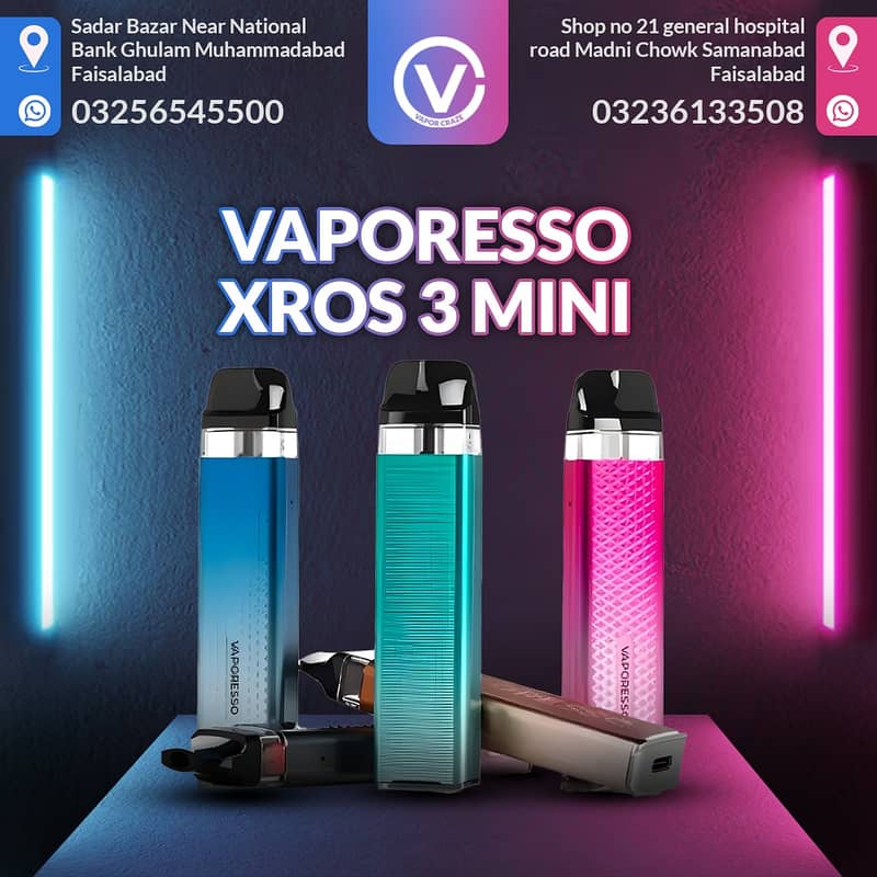 VAPORESSO XROS 3 vape pood 8