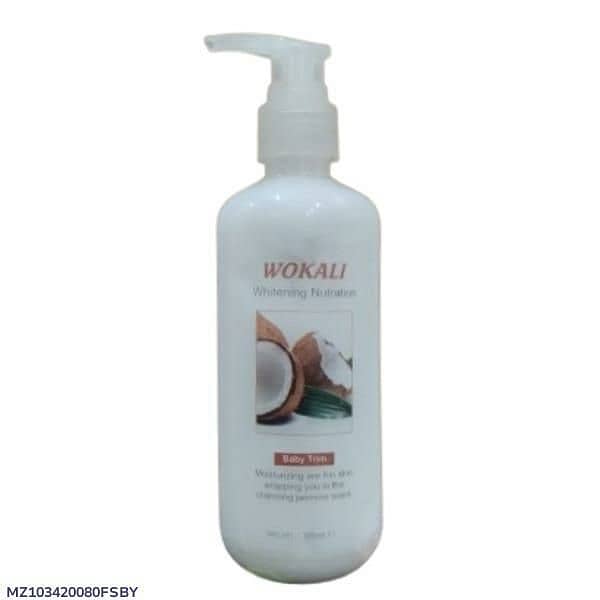 Exfoliating coconut body lotion 1