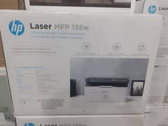 Hp Laser MFP 135W Printer (4ZB83A) *With HP Warranty Card*