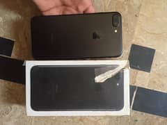 IPHONE 7plus pta approved official mbl all ok 32gb dabba bhi h