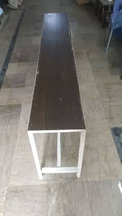 Bench for Sale  wood + iron 400kg weight capacity