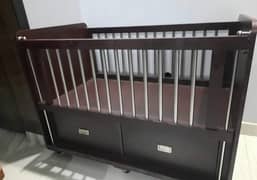 Baby cot Bed with mattress