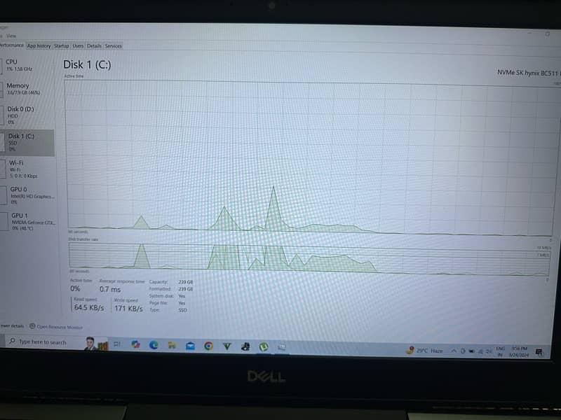 i7 7700H 2.8ghz +1060 6gb max q gpu best for gaming and editing 7