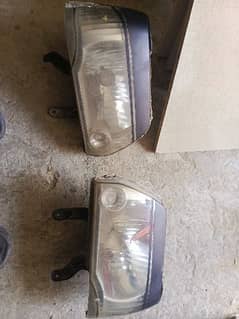 mehran car front original lights