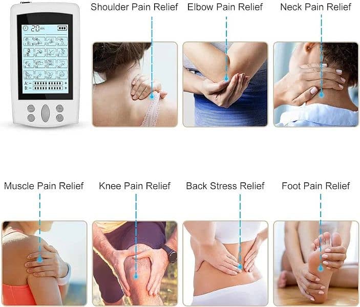 TENS Machine for Pain Relief, TENS Unit Muscle Stimulator with modes 4