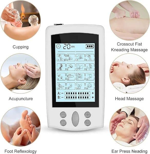 TENS Machine for Pain Relief, TENS Unit Muscle Stimulator with modes 5