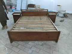 Double Bed with Dressing Table