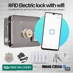 electric door lock digital smart lock access control system zk lock 0