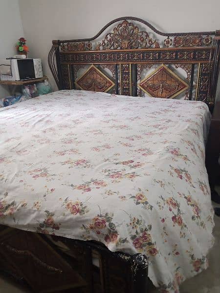 king size  pure iron bed 4