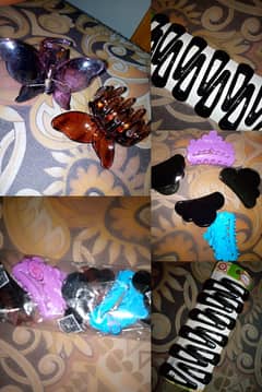 Hair catchers and clips